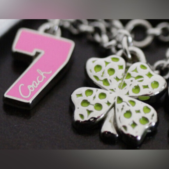 Coach Good Luck in Vegas Bag-charm Keychain - Picture 12 of 16